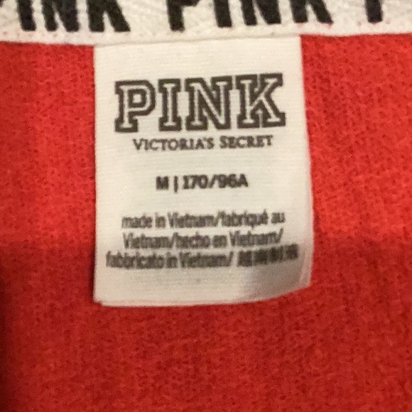 PINK red sweatshirt - Picture 4 of 5